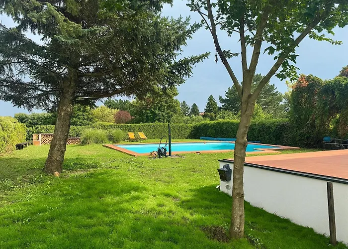 Apartman Luxury House With Pool, Garden, Ac & Sauna *